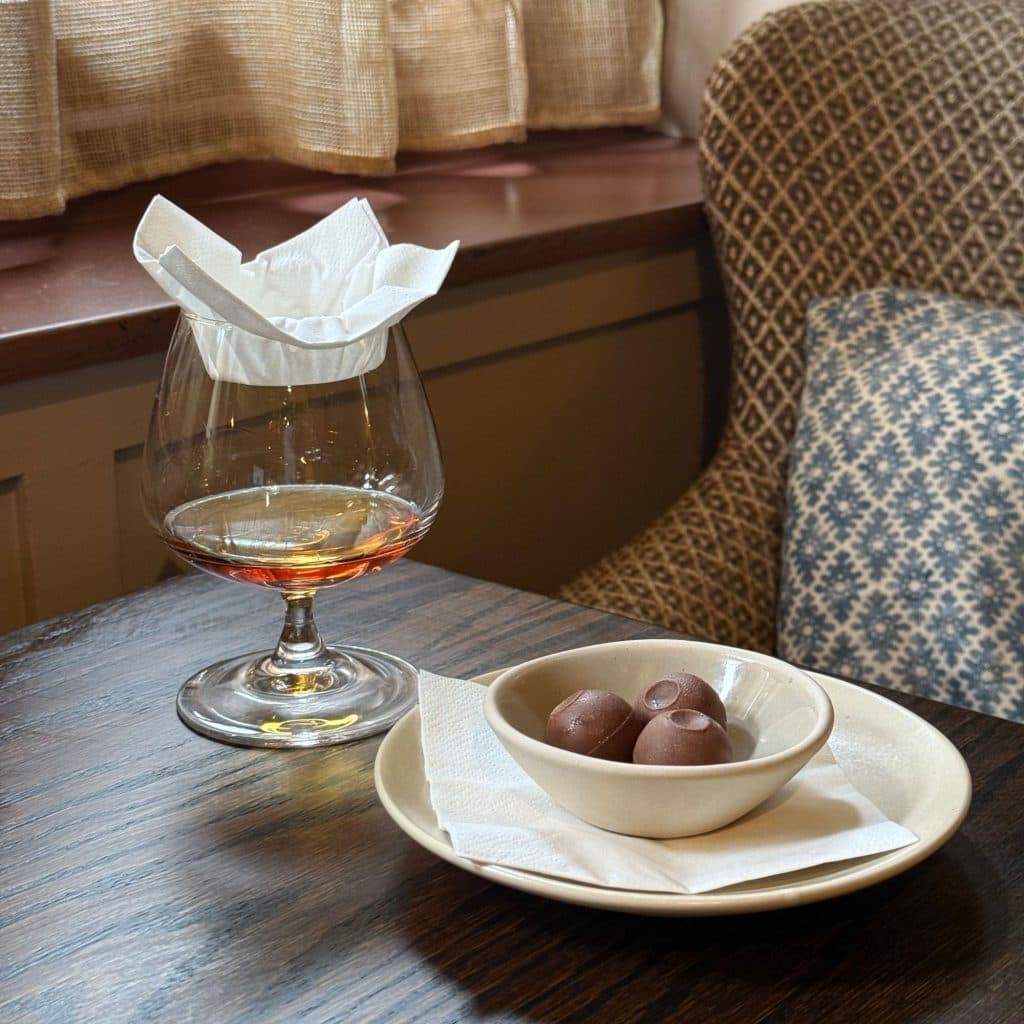 Cover Image for Compliment Truffles when you order Rémy Martin VSOP Cognac at The Ropemaker